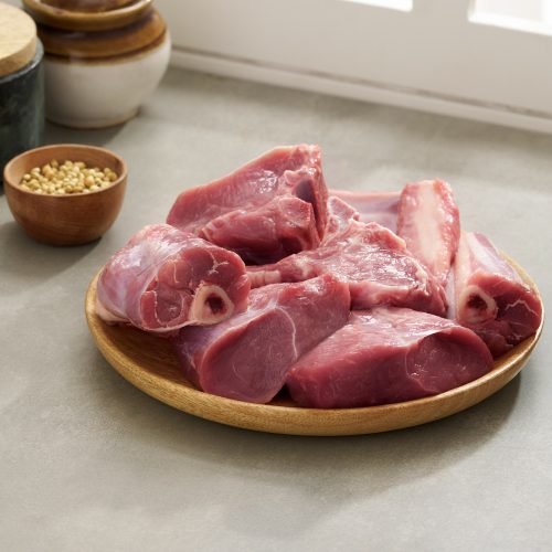 Mutton Goat Biryani Cut