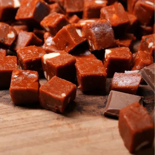 Chocolate Barfi-(Mohan Restaurant)