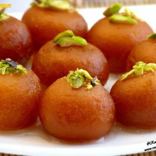 Rasgulla (Gulab Jamun)-(Tularam Restaurant)