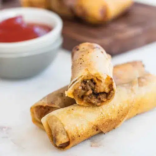 Spring Roll-(30Rs-5Pcs)(50Rs-10Pcs)(Timing-4P.M To 10P.M)-(Uttaranchal Fast Food Corner)