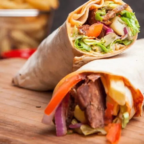 Crispy Chicken Twister (Al-Baik)