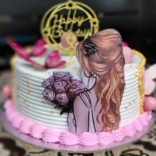 Strawberry Cake (1Pound) (Oggy Baker)