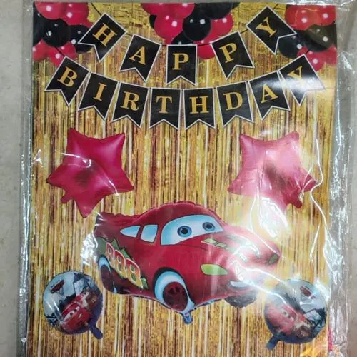 Birthday Celebration Combo Full Decoration Package(15 Items) (Oggy Baker)