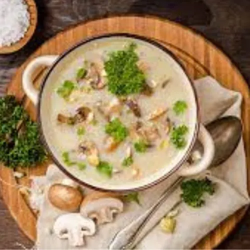 Mashroom Soup-(The Royal Resort)