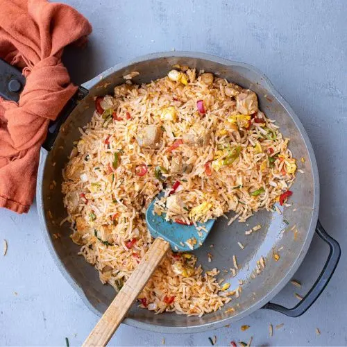 Chicken Fried Rice-(Bombay Chinese Fast Food)