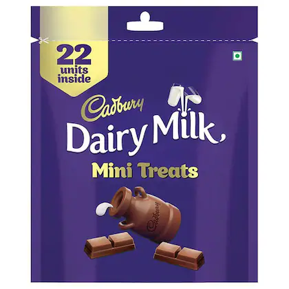 Cadbury Dairy Milk Mini Treats 154 g 22 pcs(VS)