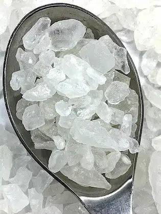Veganic Mishri Dana - Cutting Misri / Small Rock Sugar Crystal / Sugar Candy 400g(VS)