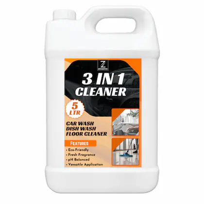 Zivantix Floor Cleaner 5 Liter Orange Fragrance Disinfectant Liquid Floor and Surface Cleaner, Biodegradable-(VS)