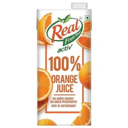 Real Fruit Power Activ Orange Juice 1 L-(VS)