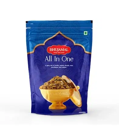 BHUJAMAL All in One, The all time favourite mixture 1kg pack-(VS)