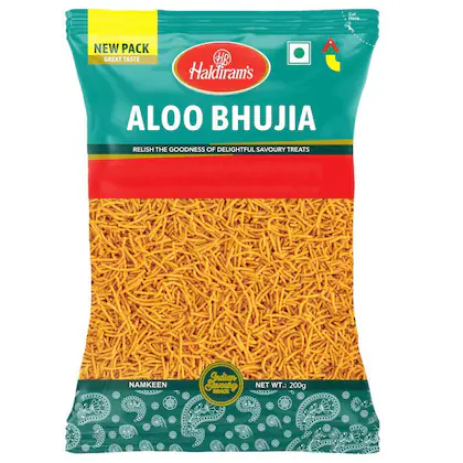 Haldiram Delhi Aloo Bhujia 200 gm-(VS)