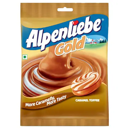 Alpenlibe Gold Caramel Toffee 144 gm-(VS)