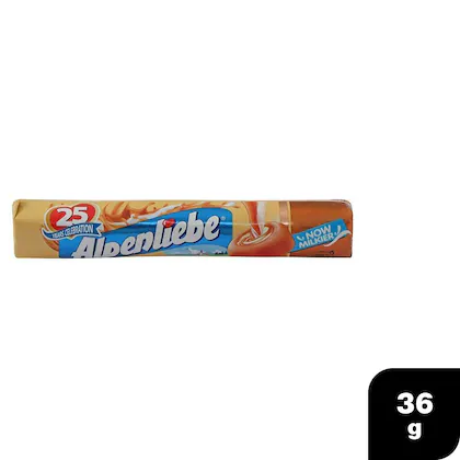 Alpenliebe Rich Milky Caramel Toffee 36 gm-(VS)