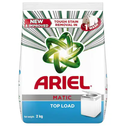 Ariel Matic Top Load Detergent Powder 2 kg-(VS)