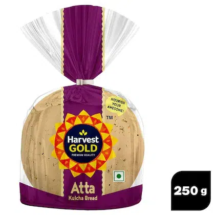 Harvest Gold Premium Quality Atta Kulcha Bread 250 gm-(VS)