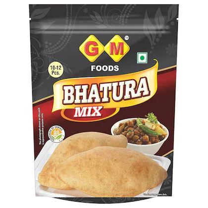 GM Foods Bhathura Mix Flour / Atta 400 gm-(VS)