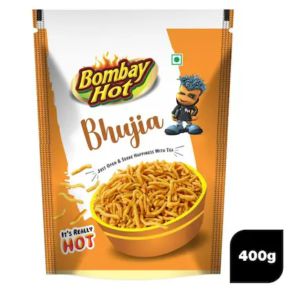Bombay Hot Bhujia 400 gm-(VS)