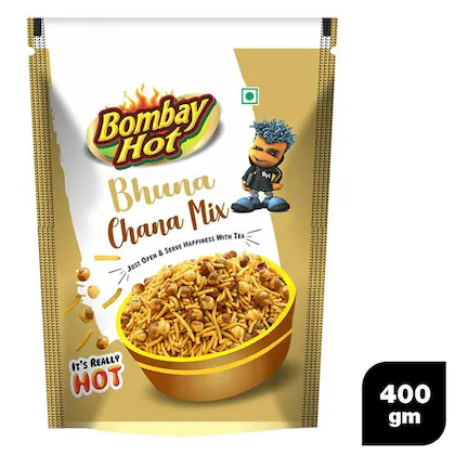 Bombay Hot Bhuna Chana Mix 400 gm-(VS)