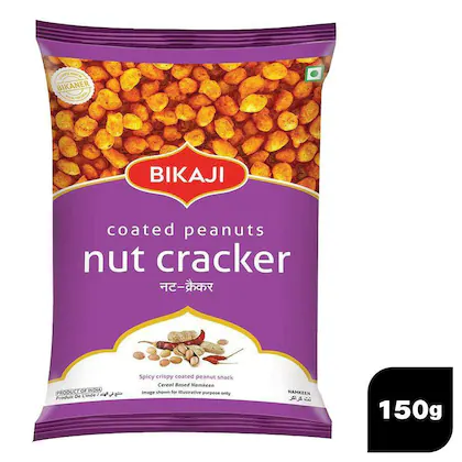 Bikaji Coated Peanuts Nut Cracker 150 gm-(VS)