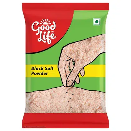 Good Life Black Salt Powder-Kala Namak-Kaala Namak 200 gm-(VS)