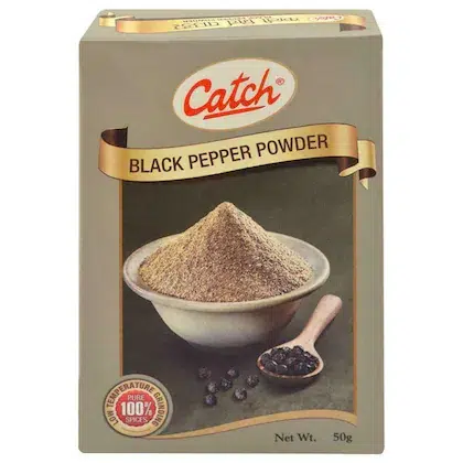 Catch Black Pepper Powder-Kali Mirch Powder-Kaali Mirch Ka Powder 50 gm-(VS)