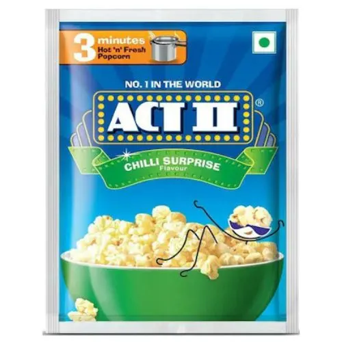 Act II Chilli Surprise Instant Popcorn 30 g-(VS)