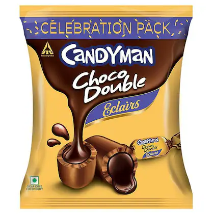 Candyman Choco Double Eclairs 262.5 gm-(VS)