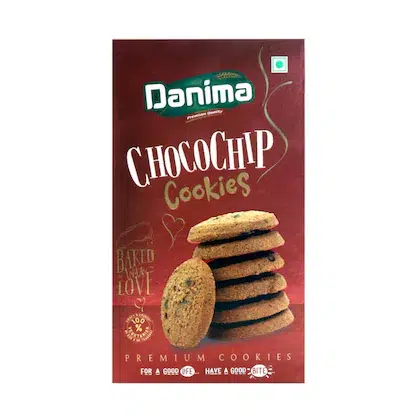 Danima Chocochip Cookies, 250 G (Pack of 3)-(VS)