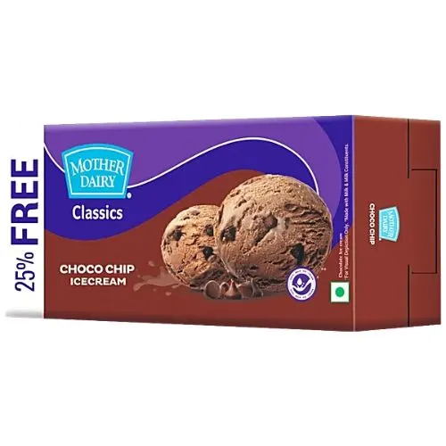 Mother Dairy Choco Chip Ice Cream,650ml