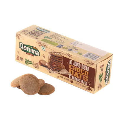 Danima Chocolate Cookies No Added Sugar, 150 G (Pack of 3)-(VS)