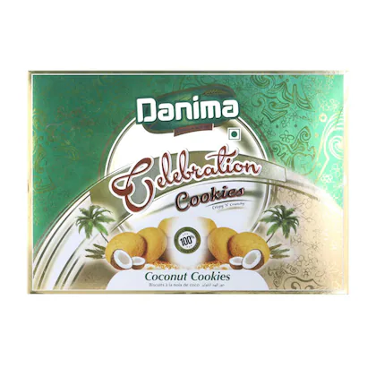 Danima Celebration Coconut Cookies, 300 G (Pack of 2)-(VS)