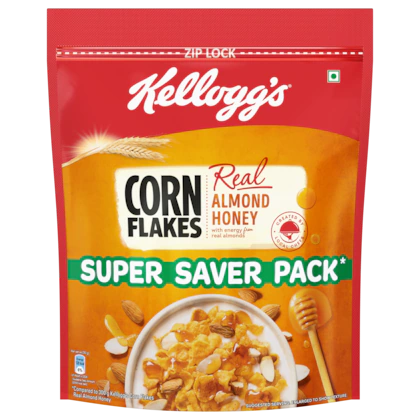 Kellogg's Corn Flakes With Real Almond & Honey 1 kg-(VS)