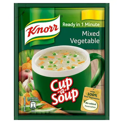 Knorr Mixed Vegetable Instant Cup-a-Soup 11 gm-(VS)
