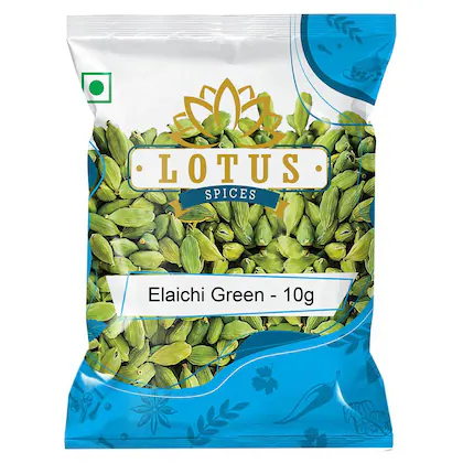Lotus Spices Green Elaichi-Choti Elaichi 10 gm-(VS)