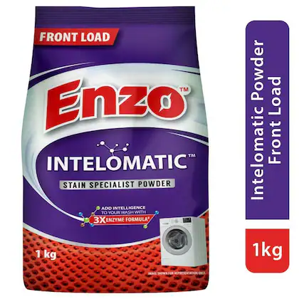 Enzo Intelomatic Front Load Detergent Powder 1 kg-(VS)