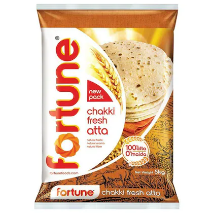 Fortune Chakki Fresh Atta 5 kg-(VS)