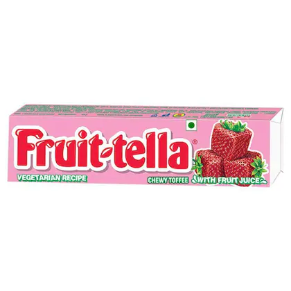 Fruit-tella Strawberry Toffee 45 gm-(VS)