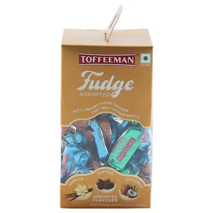 Toffeeman Assorted Fudge 375 gm-(VS)