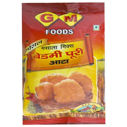 GM Foods Bedmi Puri Atta / Flour 500 gm-(VS)