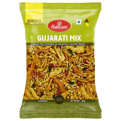 Haldiram Delhi Gujarati Mix 200 gm-(VS)