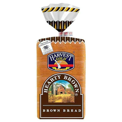 Harvest Gold Hearty Brown Bread 400 gm (Pack)-(VS)