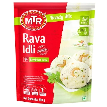 MTR Instant Rava Idli Mix 500 gm-(VS)