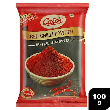 Catch Red Chilli Powder-Lal Mirch-Laal Mirch 100 gm-(VS)