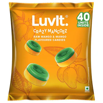 Luvit Crazy Mango Candy 144 gm-(VS)
