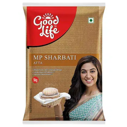 Good Life MP Sharbati Atta 5 kg-(VS)