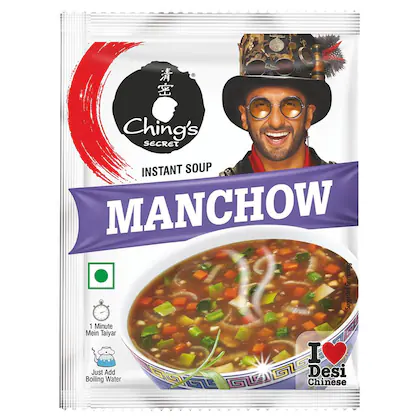 Ching's Secret Manchow Instant Soup 12 gm-(VS)