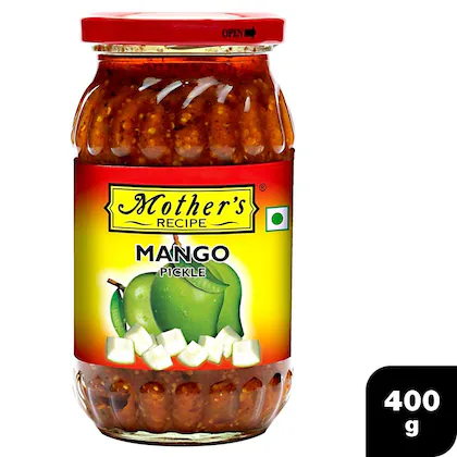 Mother's Recipe Mango Pickle, Aam Ka Achaar 400 gm-(VS)