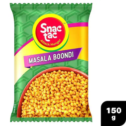 Snactac Masala Boondi 150 gm-(VS)
