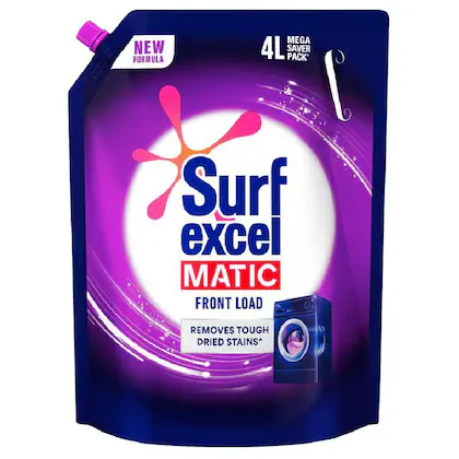Surf Excel Matic Front Load Liquid Detergent 4 L-(VS)