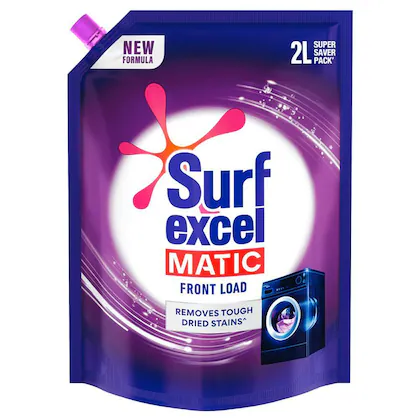 Surf Excel Matic Front Load Liquid Detergent 2 L-(VS)